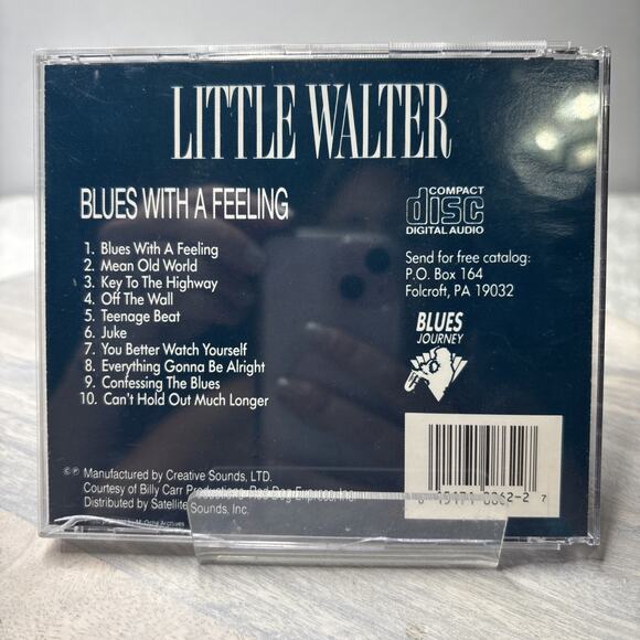 Little Walter Blues With A Feeling CD Chess MCA Off the Wall Teenage Beat - Picture 2 of 5
